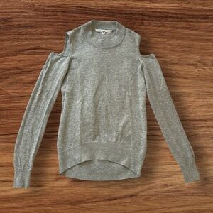 Veronica Beard Cashmere Cold Shoulder Sweater